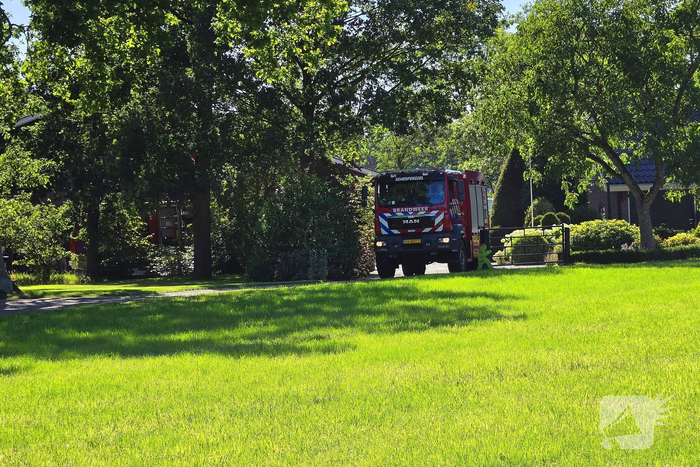 Brandweer ingezet voor brand in schuur