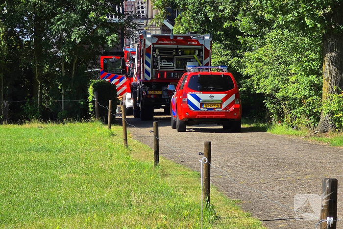 Brandweer ingezet voor brand in schuur