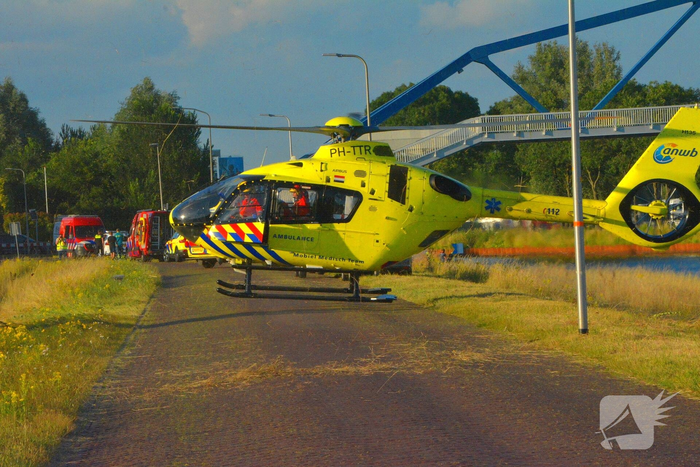 Persoon te water leidt tot grote hulpverleningsactie