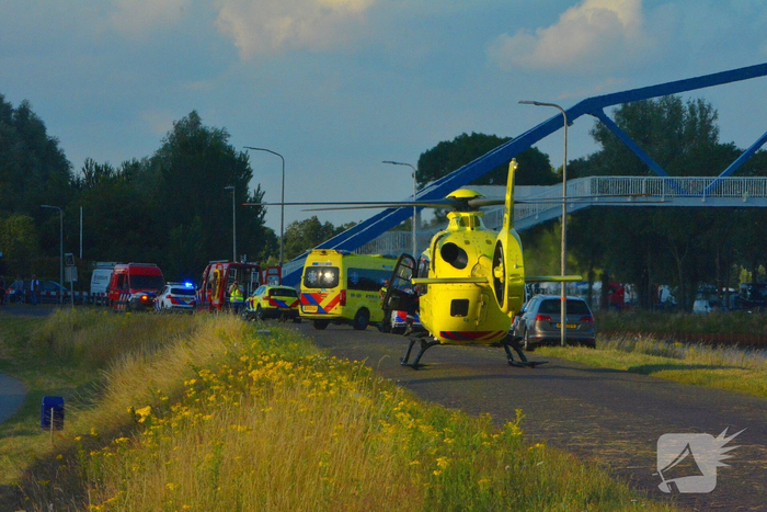 Persoon te water leidt tot grote hulpverleningsactie