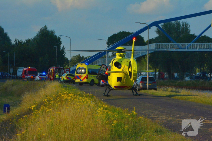 Persoon te water leidt tot grote hulpverleningsactie