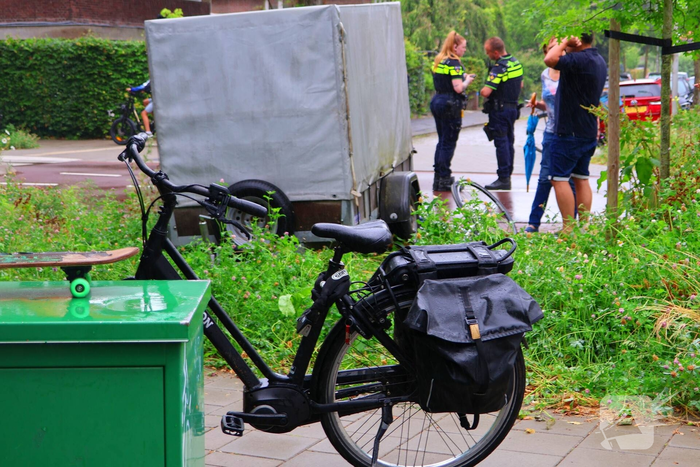 Fietser gewond bij aanrijding met losgeschoten aanhanger