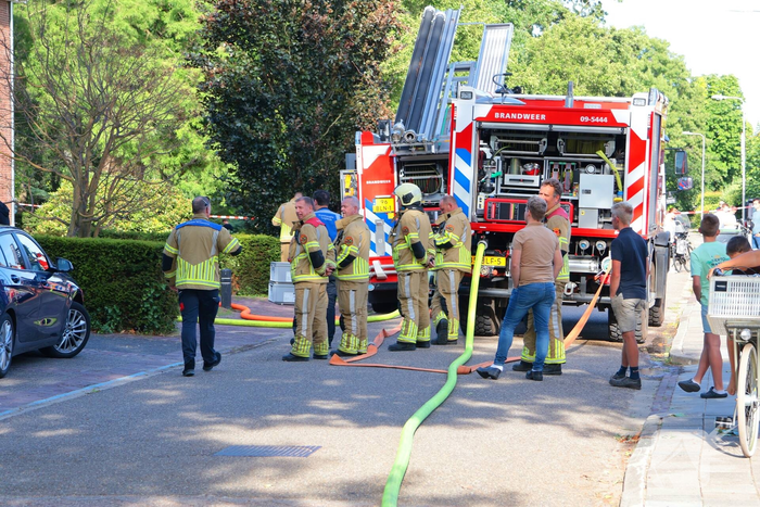 Brand in gemeentehuis vergt grote inzet brandweer