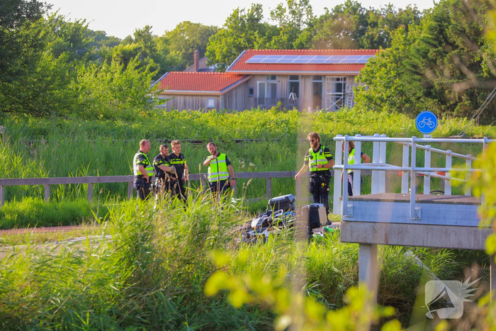 Motorrijder betrokken bij ongeval met fietser