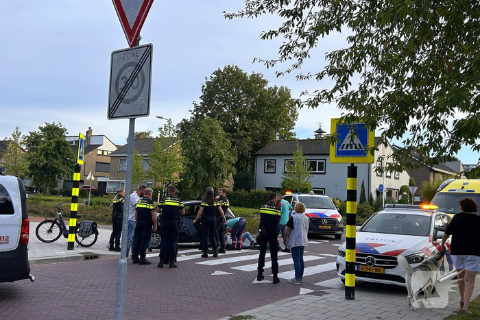 Fietser ernstig gewond bij aanrijding op kruising
