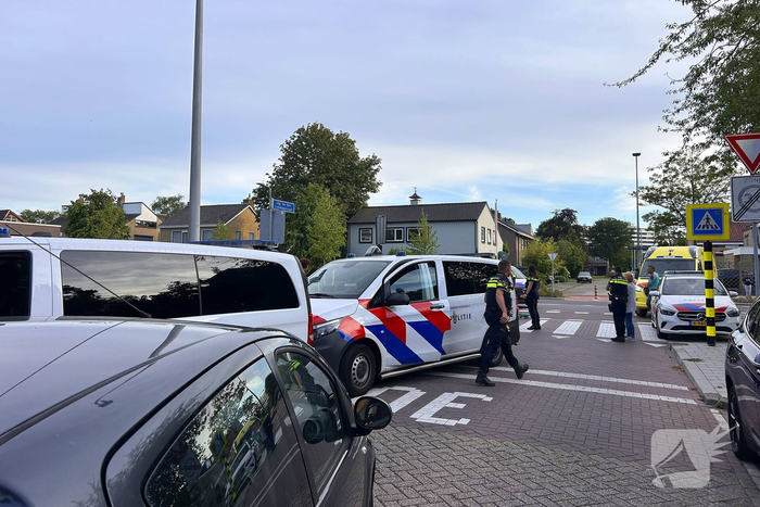 Fietser ernstig gewond bij aanrijding op kruising