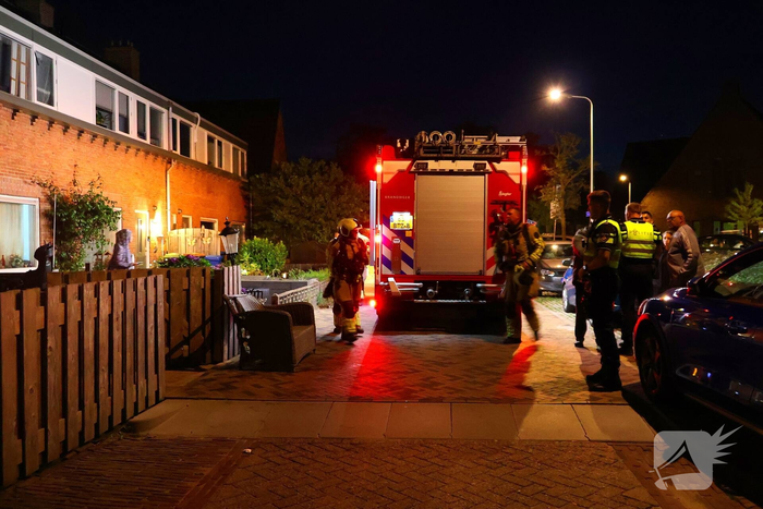 Brandweer ingezet na explosie bij woning