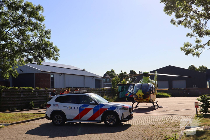 Traumahelikopter ingezet bij medisch incident