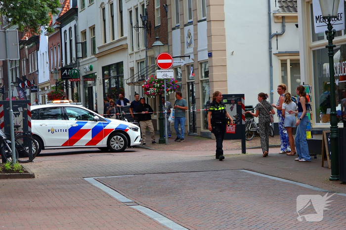 Brandweer in actie wegens gaslekkage tijdens sloopwerkzaamheden