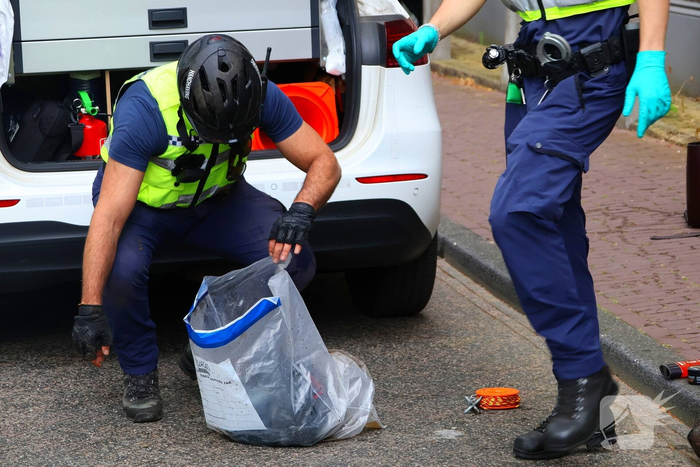 Handhavers houden verdachten aan na diefstal