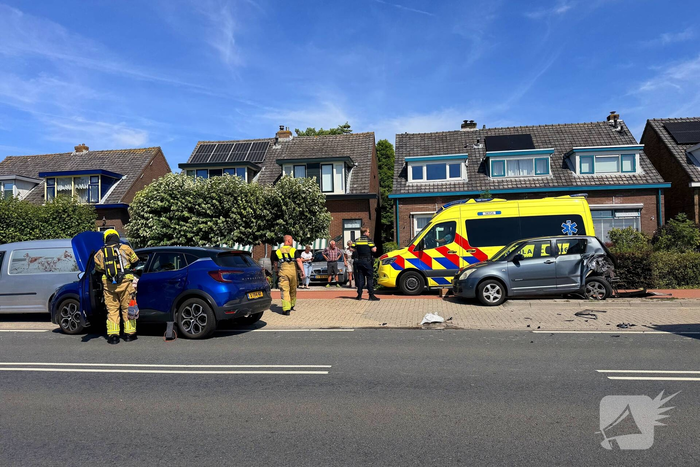 Meerdere voertuigen betrokken bij ongeval