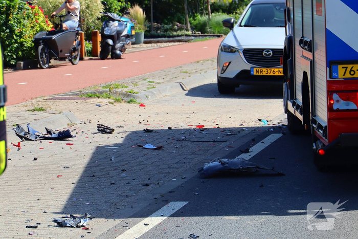 Meerdere voertuigen betrokken bij ongeval