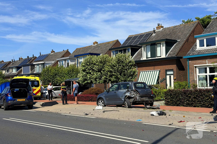 Meerdere voertuigen betrokken bij ongeval
