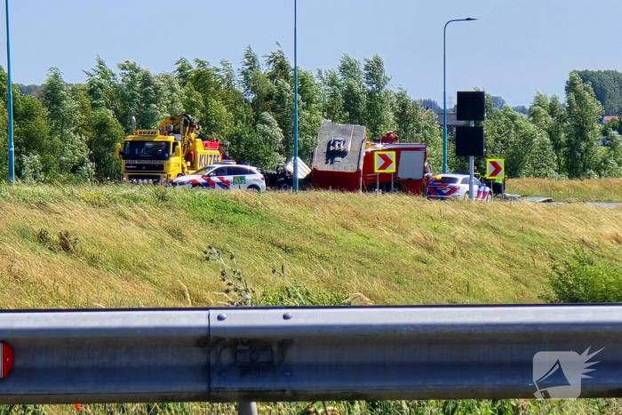 ongeval westerscheldetunnelweg - n62 hoek