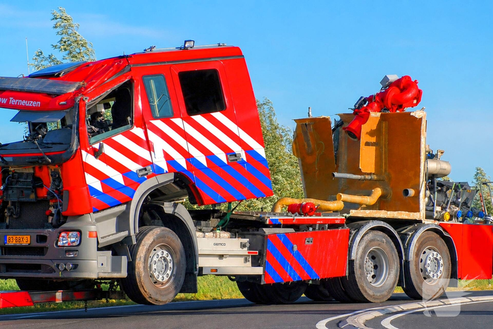ongeval westerscheldetunnelweg - n62 hoek