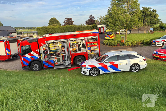 Ernstig ongeval met zwaargewond persoon