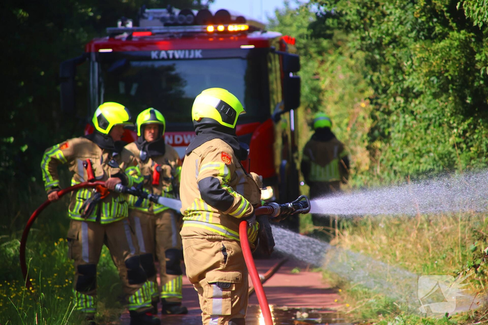 Brand verwoest bosschages