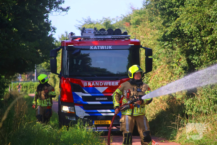 Brand verwoest bosschages
