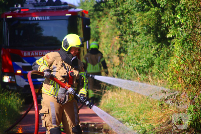 Brand verwoest bosschages