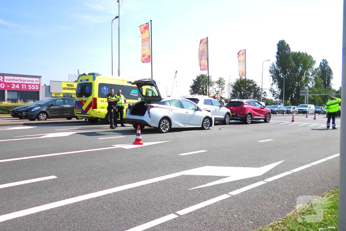 Drie voertuigen betrokken bij ongeval