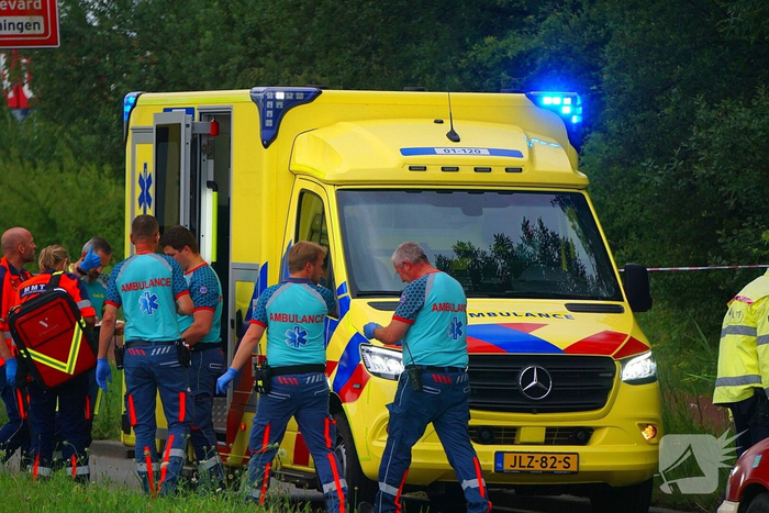 Scooterijder gewond bij aanrijding met auto