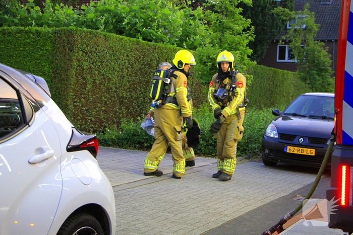 Woningbrand door stekkerdoos snel geblust