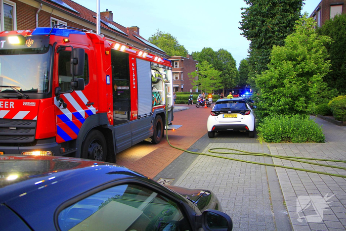Woningbrand door stekkerdoos snel geblust