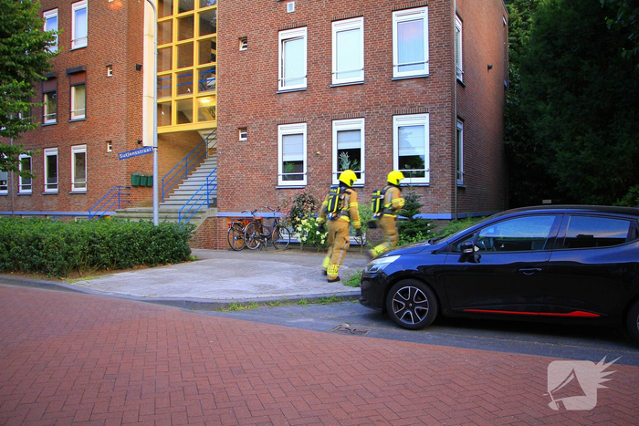 Woningbrand door stekkerdoos snel geblust