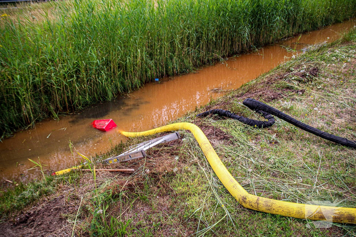 Brand in container leidt tot grote rookontwikkeling