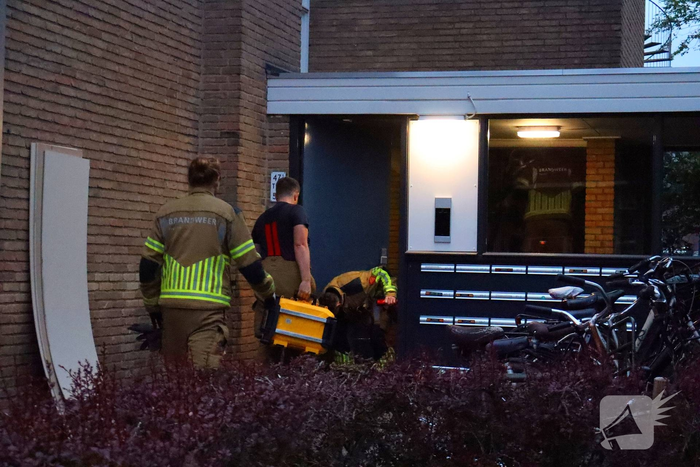 Brandweer biedt hulp bij waterlekkage