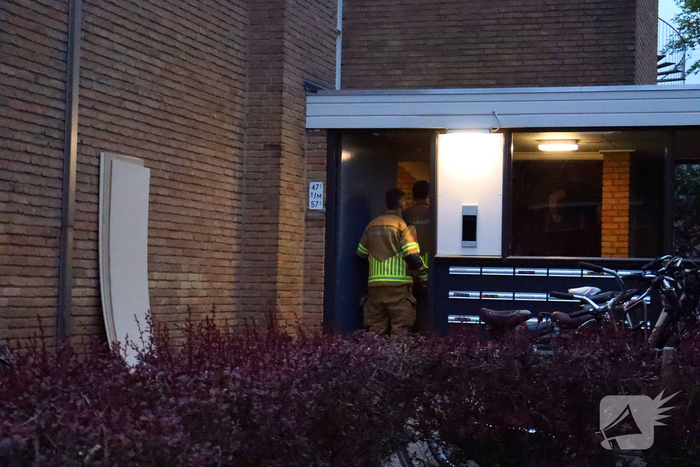 Brandweer biedt hulp bij waterlekkage