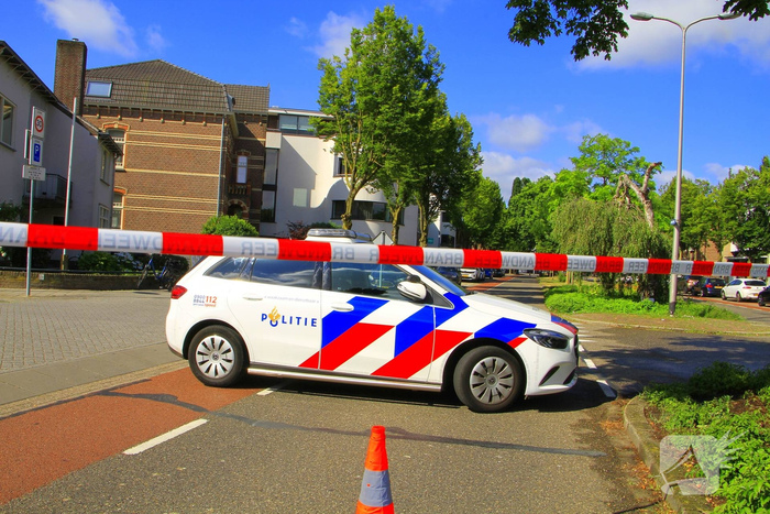 Gasleiding geraakt tijdens werkzaamheden