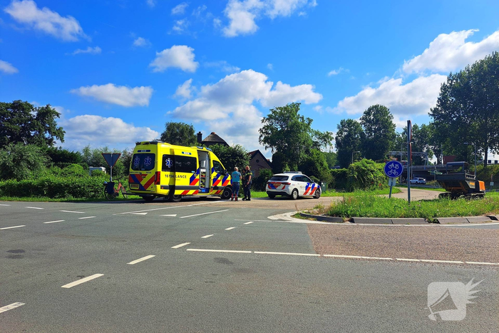 Ongeval met fietser leidt tot verwondingen