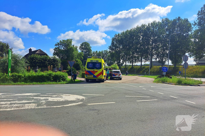 Ongeval met fietser leidt tot verwondingen