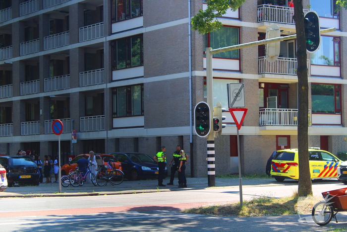 Kind op fiets betrokken bij aanrijding