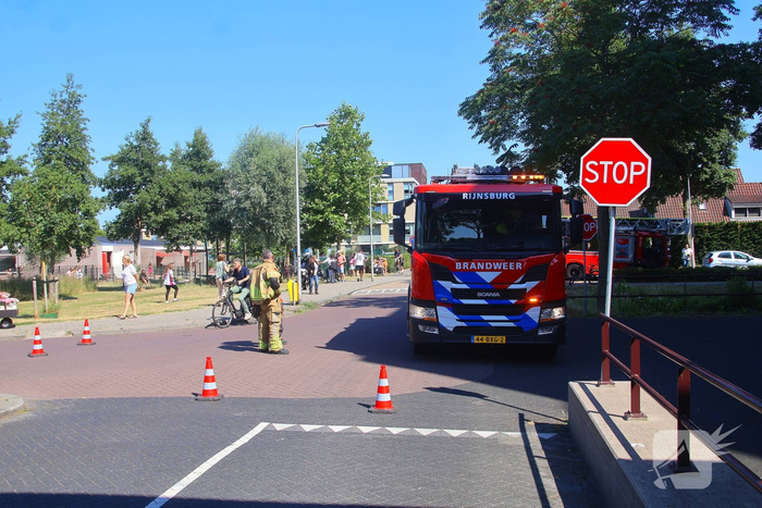 Brandlucht leidt tot grote brandweeractie