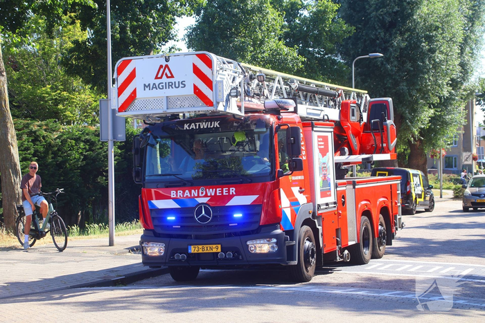 Brandlucht leidt tot grote brandweeractie