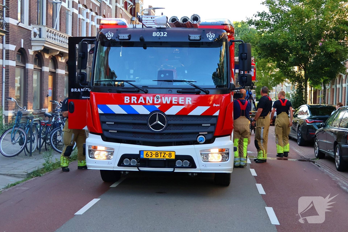 Brandstichting in puincontainer zorgt voor rookontwikkeling