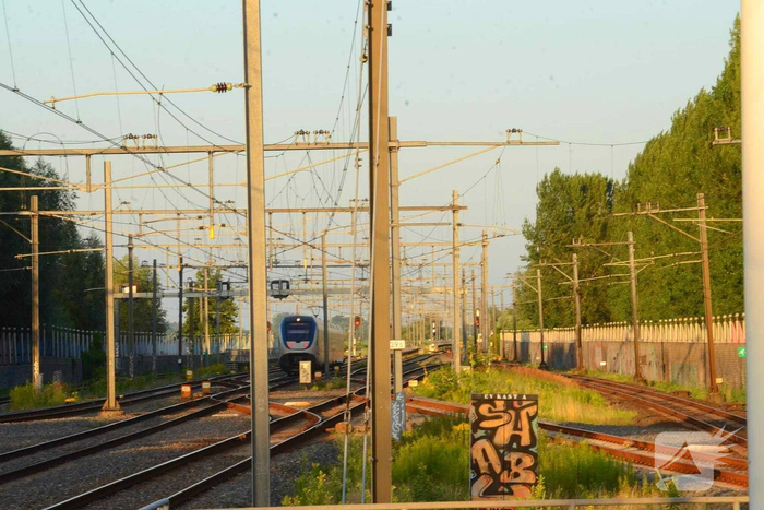 Verstoring treindienst door gestrande trein