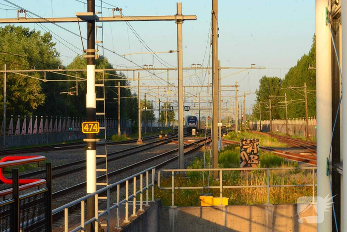 Verstoring treindienst door gestrande trein