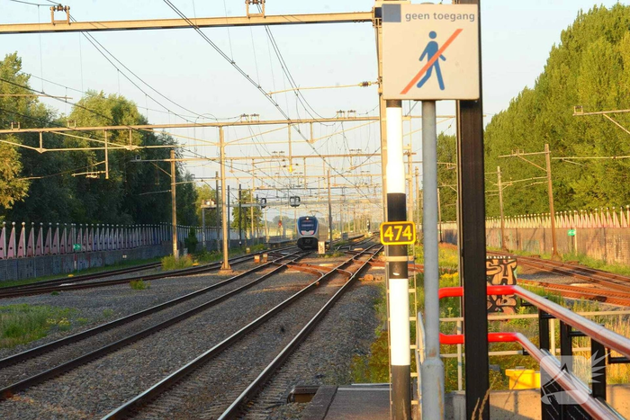 Verstoring treindienst door gestrande trein