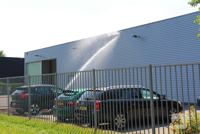 Zonnepanelen betrokken bij gebouwbrand