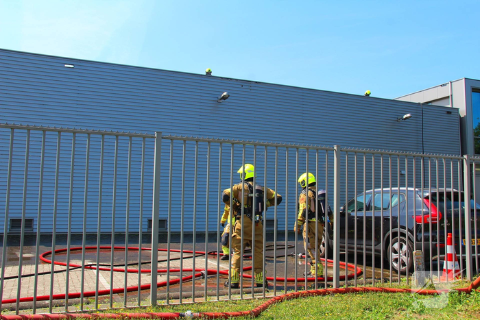 Zonnepanelen betrokken bij gebouwbrand