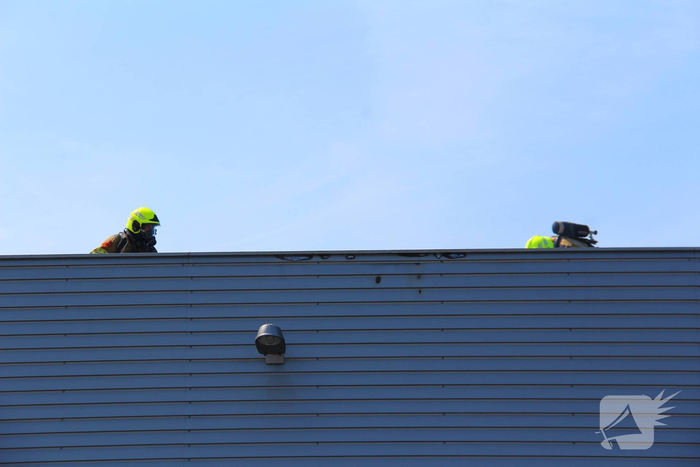 Zonnepanelen betrokken bij gebouwbrand