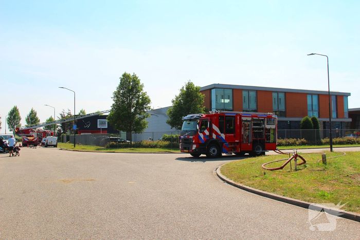 Zonnepanelen betrokken bij gebouwbrand