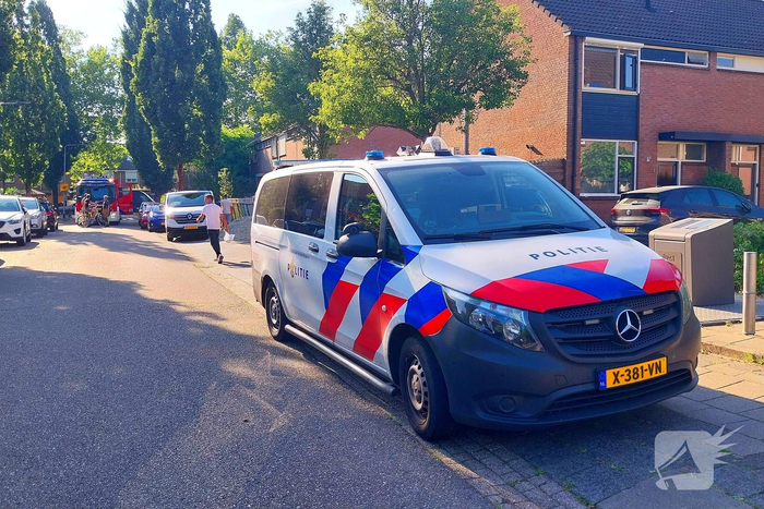 Brand in woning snel gedoofd