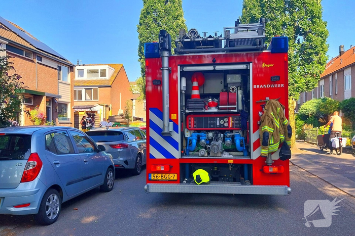 Brand in woning snel gedoofd