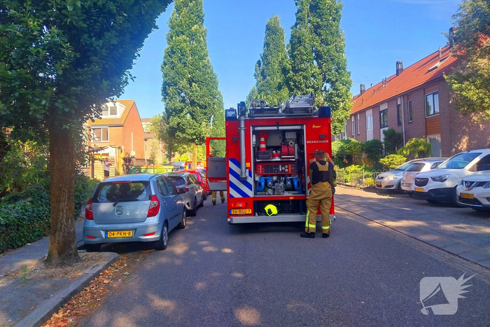 Brand in woning snel gedoofd