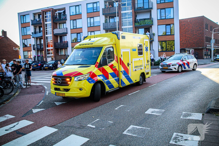 Fatbiker gewond bij botsing met auto