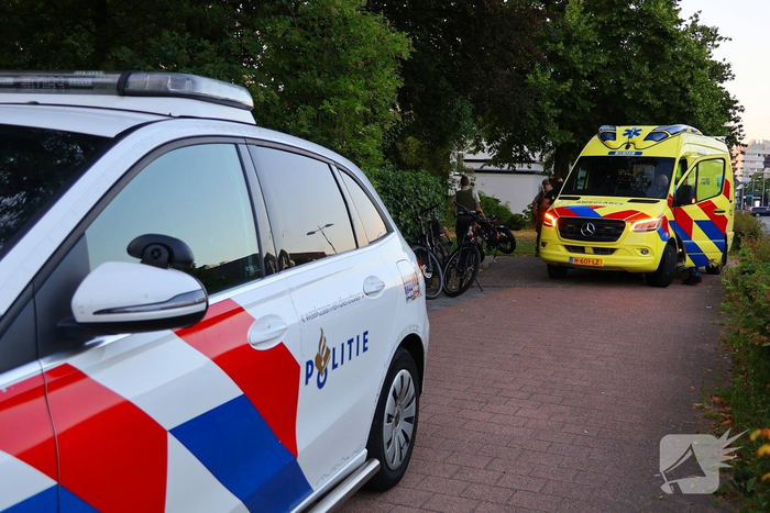 Hulpdiensten ingezet nadat motorrijder ten val komt